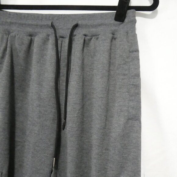 MANFINITY | medium | Grey Cargo Joggers | White Stripe Sides - Picture 5 of 16